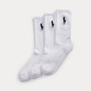 Polo Ralph Lauren Sportsokken Heren 3 - Pack Wit Big Pony - Socks - Polo Ralph Lauren - underly