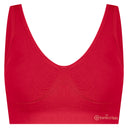 Bamboo Basics - Naadloze Voorgevormde BH Fleur - Rood