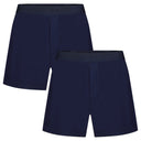 Bamboe loose fit boxershorts Kay 2 - pack blauw | Bamboo Basics - Underwear - Bamboo Basics - underly