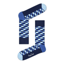Happy Socks Filled Optic - Blauw - Socks - Happy Socks - underly