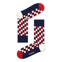Happy Socks Filled Optic - Rood/Blauw/Wit - Socks - Happy Socks - underly