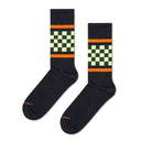 Happy Socks Checked Stripe Sneaker Sock - Socks - Happy Socks - underly