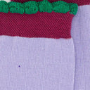 Printsokken Organisch Katoen Ruffle Plain | Alfredo Gonzales - Socks - Alfredo Gonzales - underly